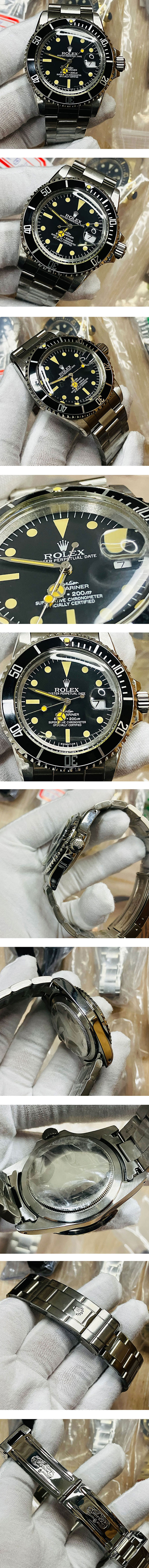 【RA製】ロレックス1680 サブマリーナーコピー時計、写真画像と動画もあり